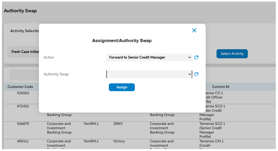 Authority Assignment